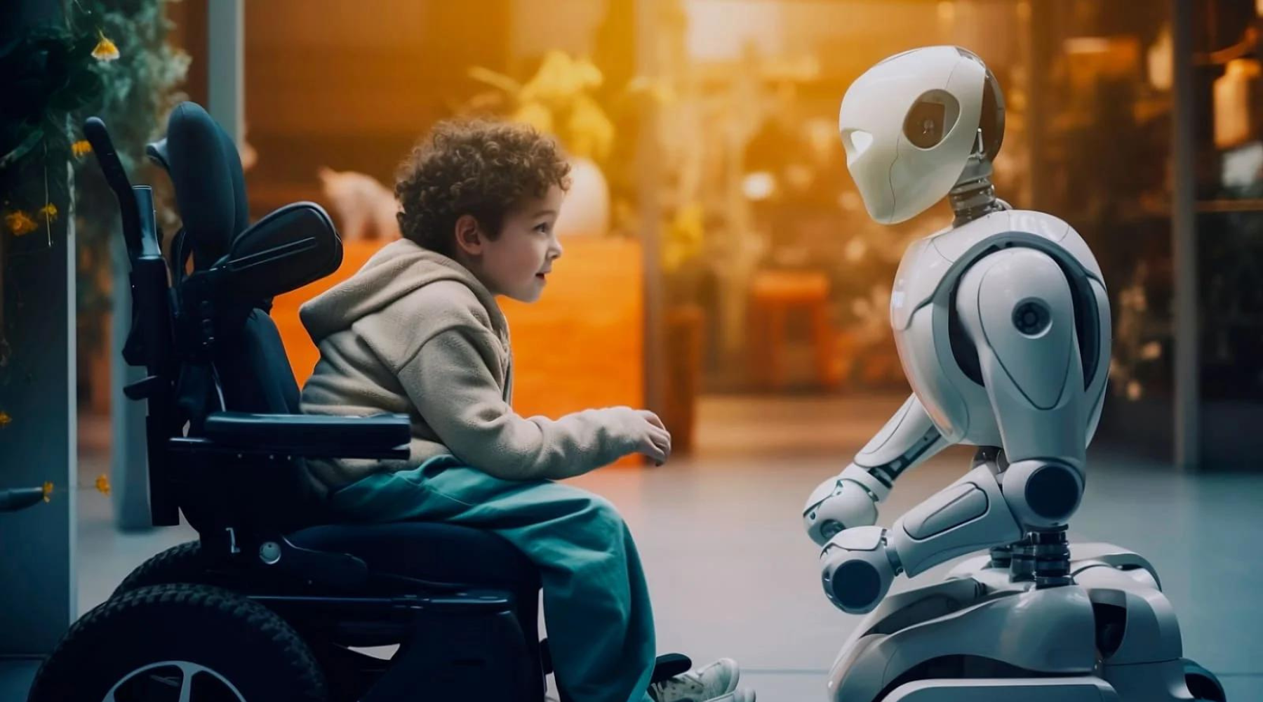 Crianças especiais usando IA - TecnoDicas e Trends