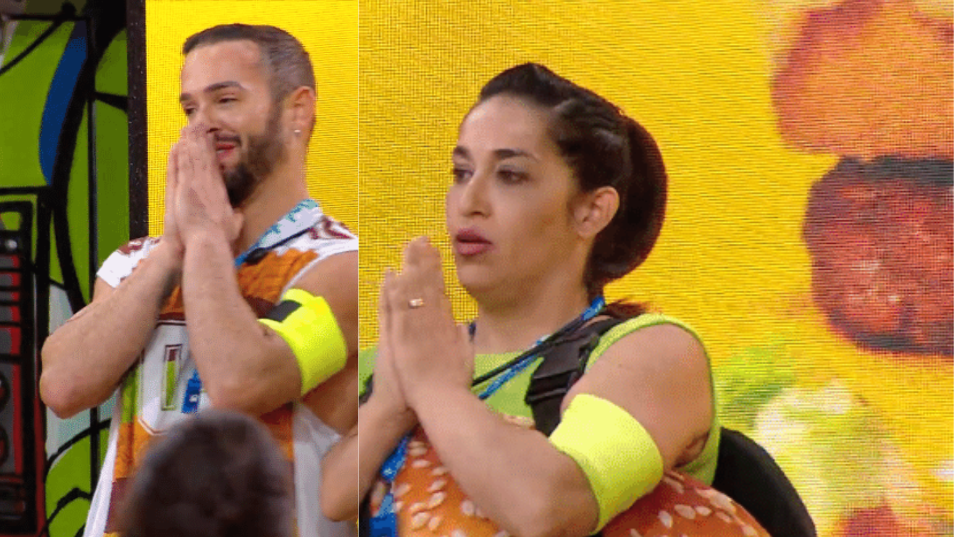 Diego e Daniele vencem 2ª Prova do Anjo