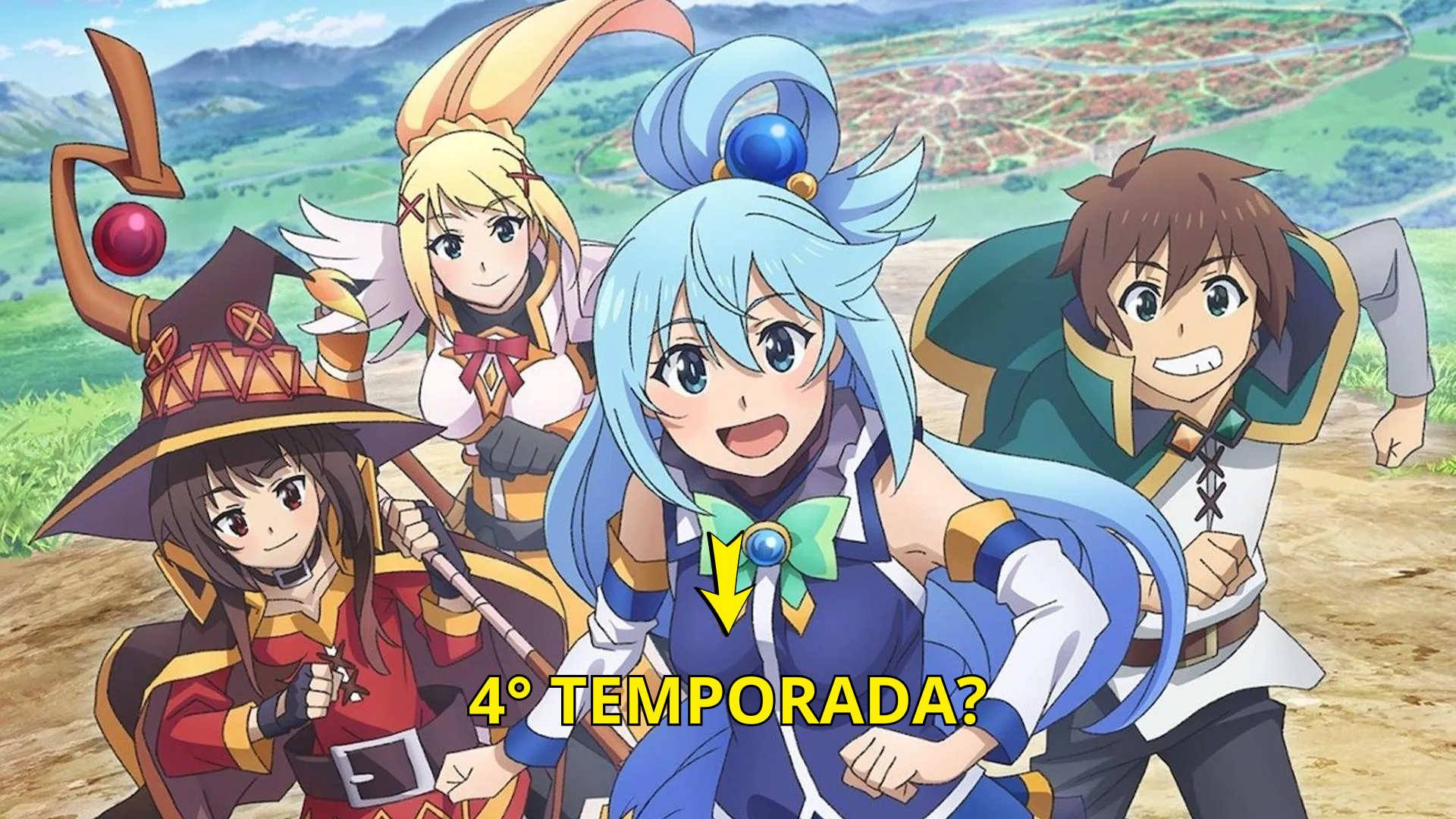 Konosuba pode ganhar 4ª temporada? Vazamento surpreende!