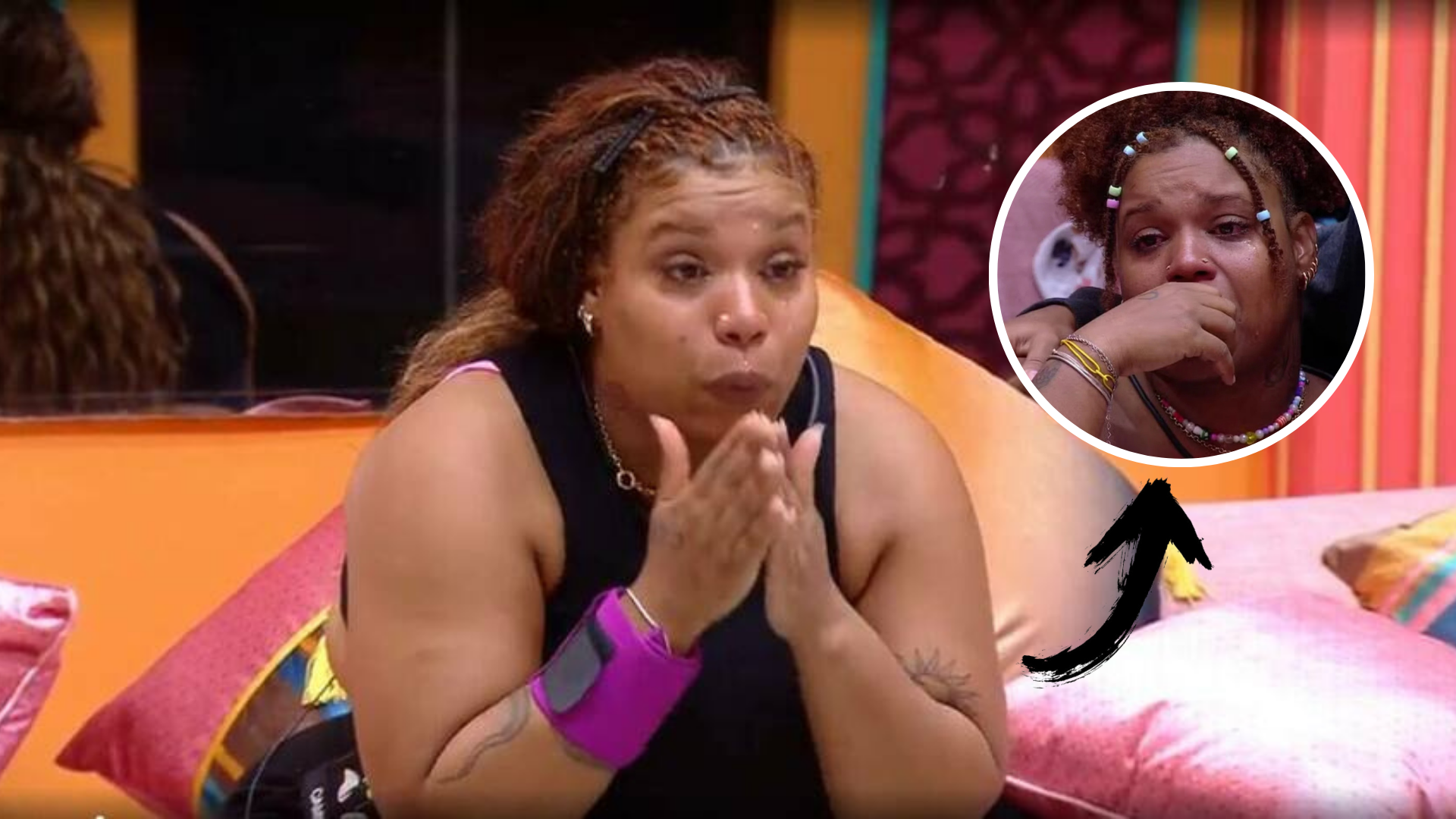 briga por comida no BBB 25