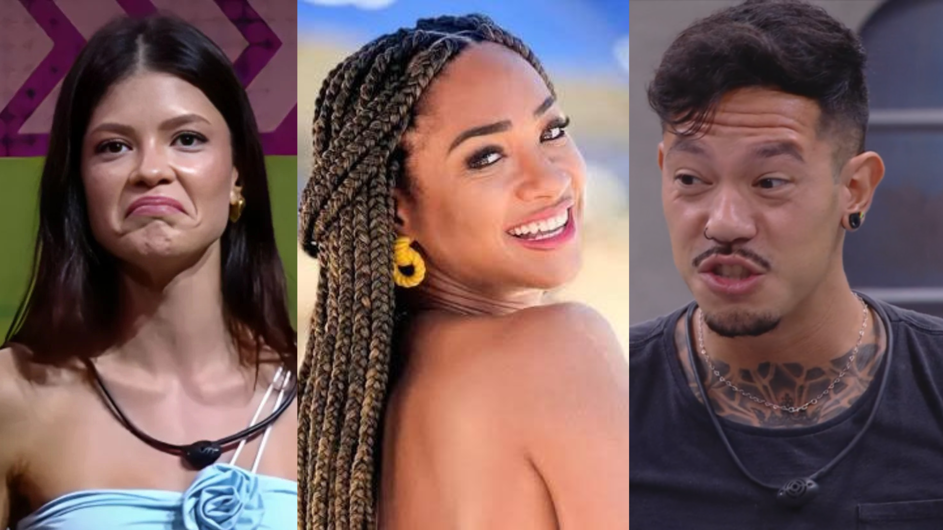 BBB 25: Aline, Gabriel e Vitória estão no Paredão!