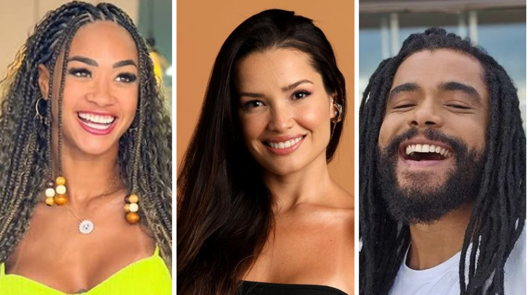 Aline, Juliette e Diogo - BBB 25 - TecnoDicas e Trends